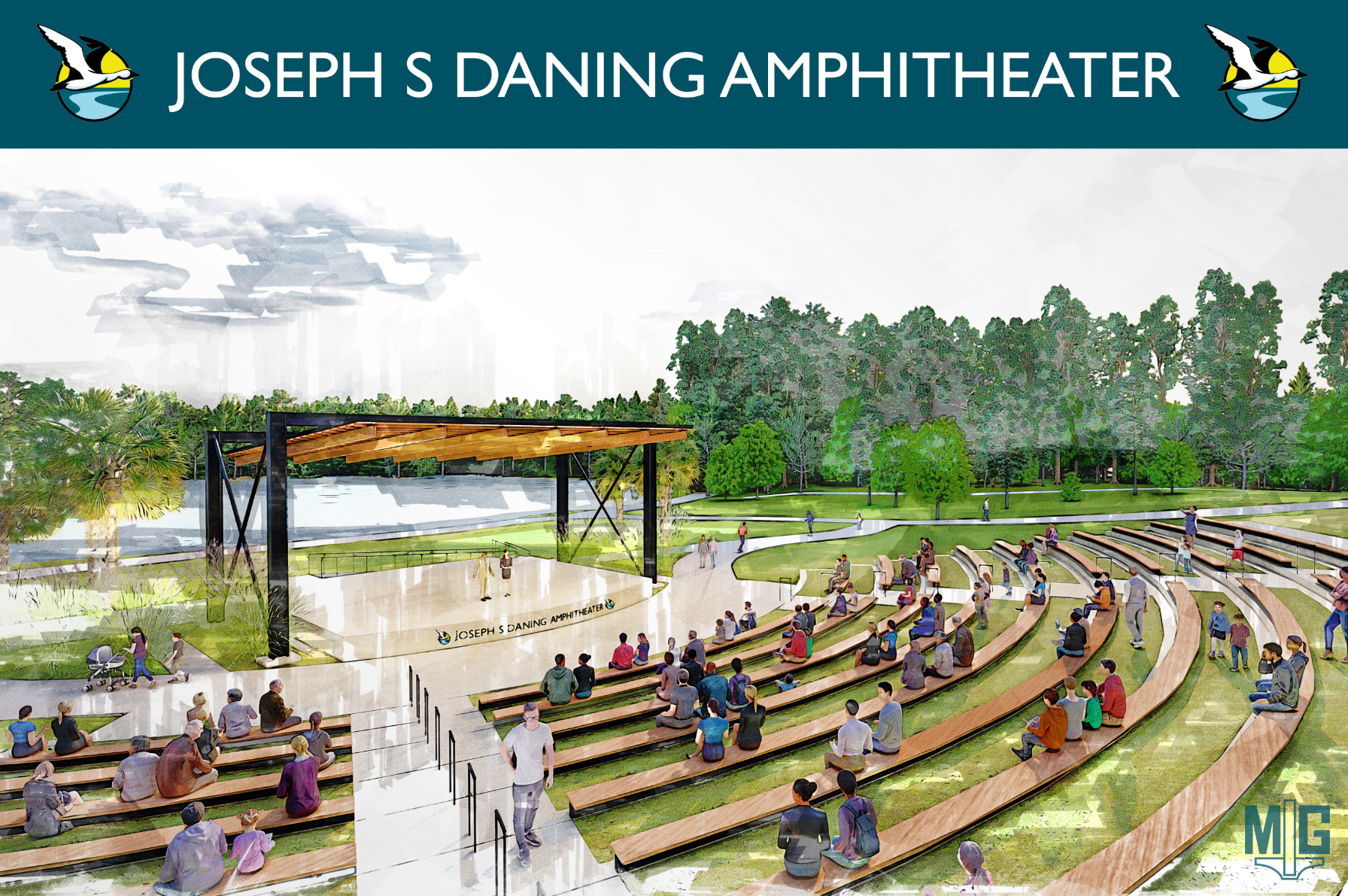 Amphitheater rendering