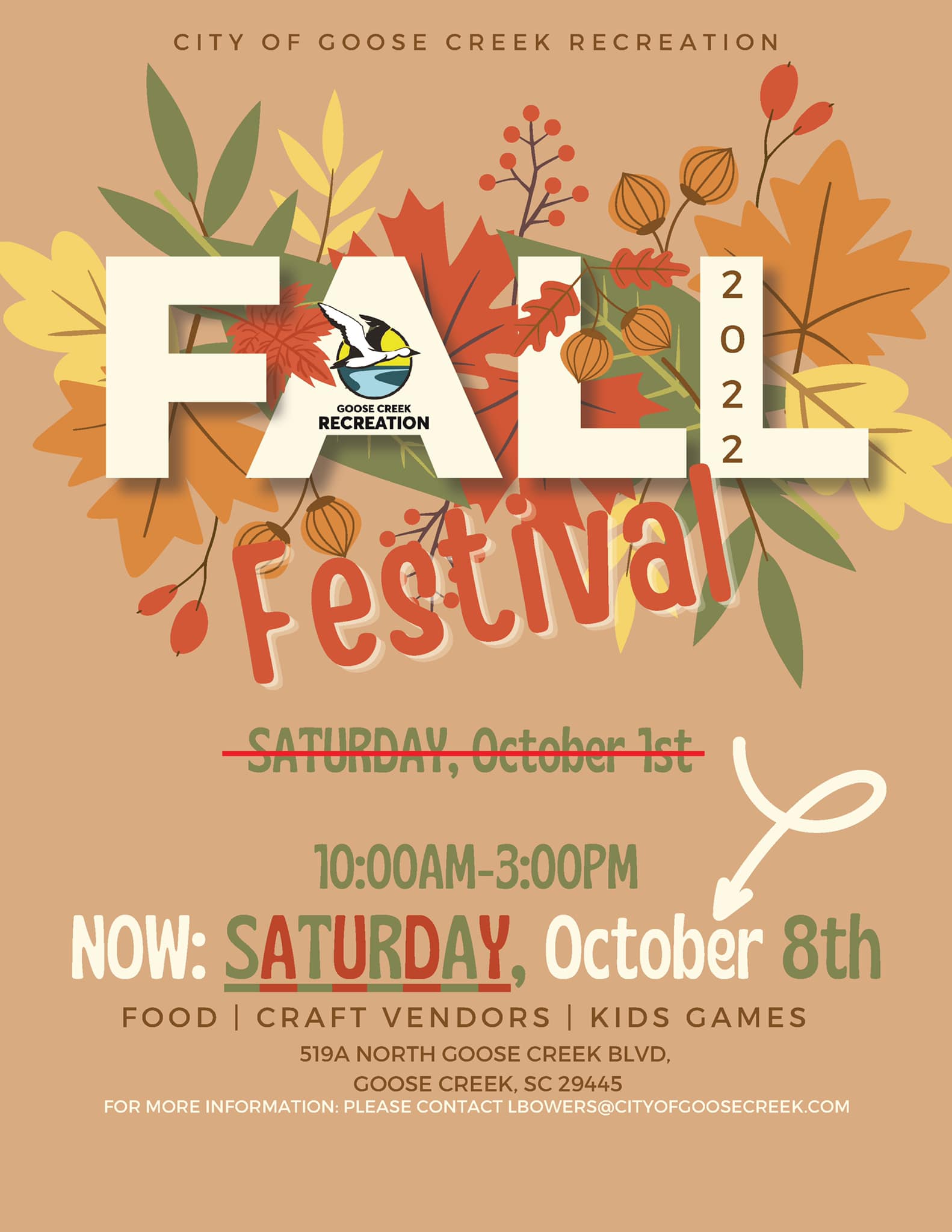 Fall Fest flier