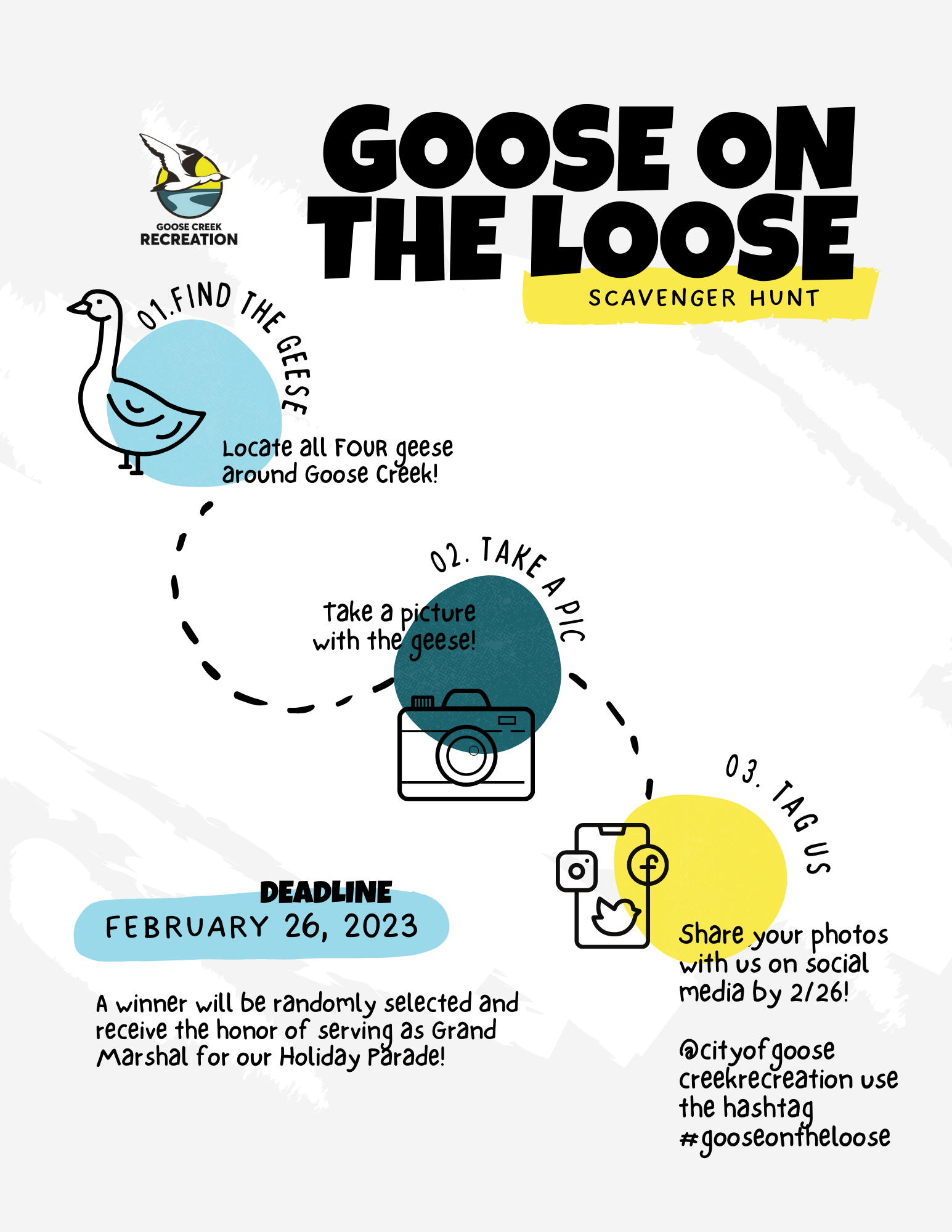 Goose Statue flier 2