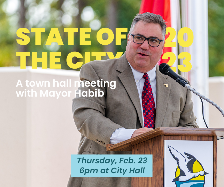State of the City Town Hall Flier