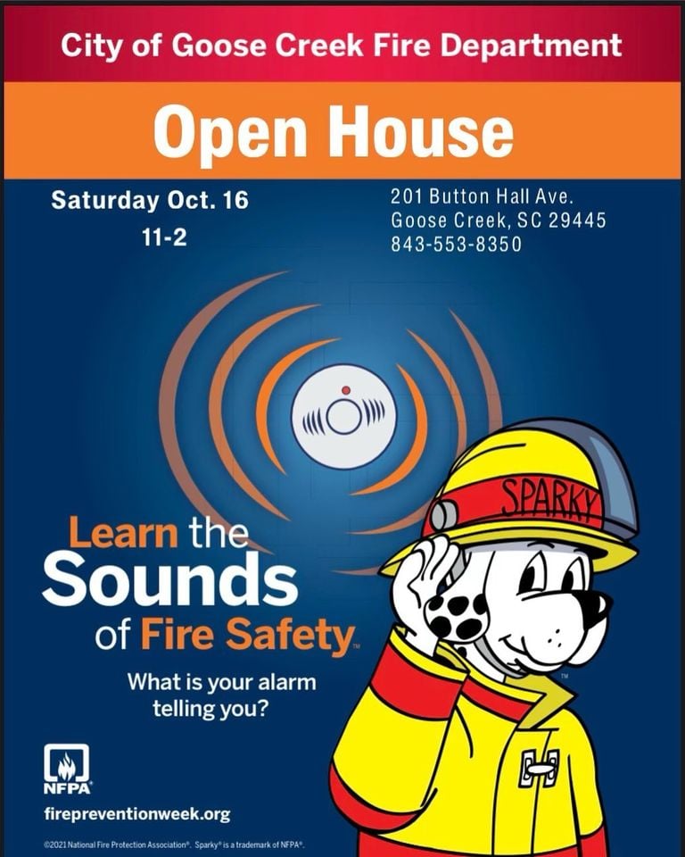 Fire Prevention Week flier