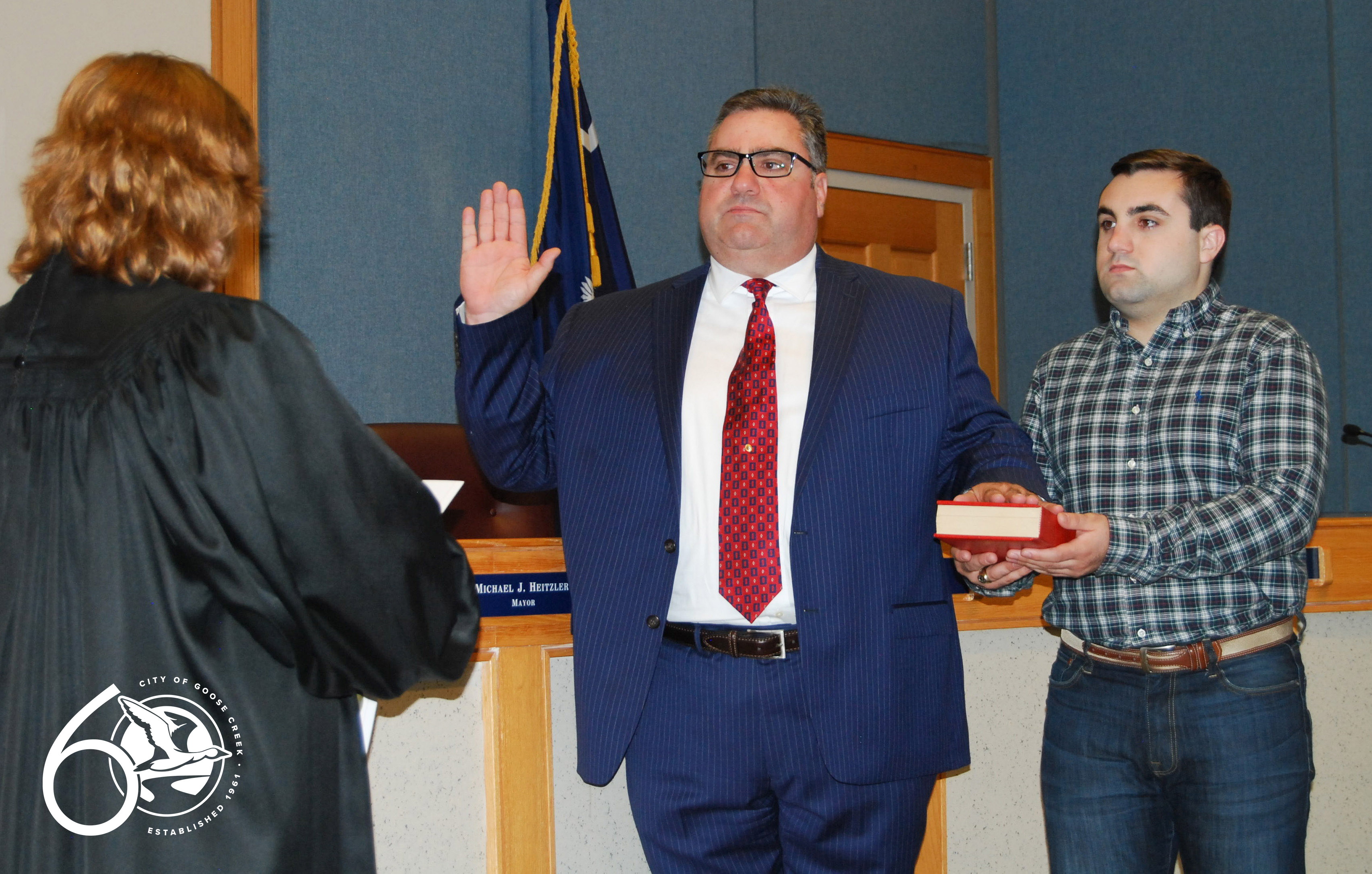 Mayor Habib swearing in