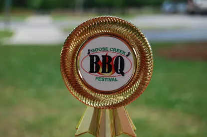 Barbecue Cook-off trophy