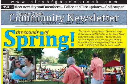 2017 Spring Newsletter front