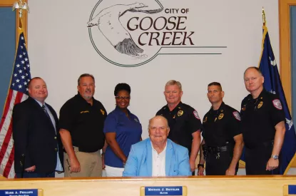 Peace Officers' Memorial Day proclamation signing