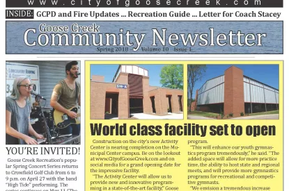 Newsletter Front Page
