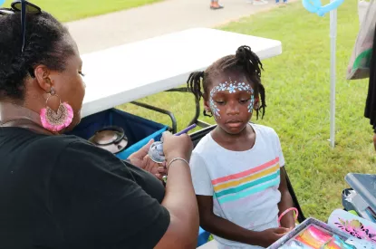 face painting