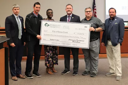 County check presentation