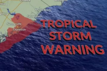 tropical storm warning photo